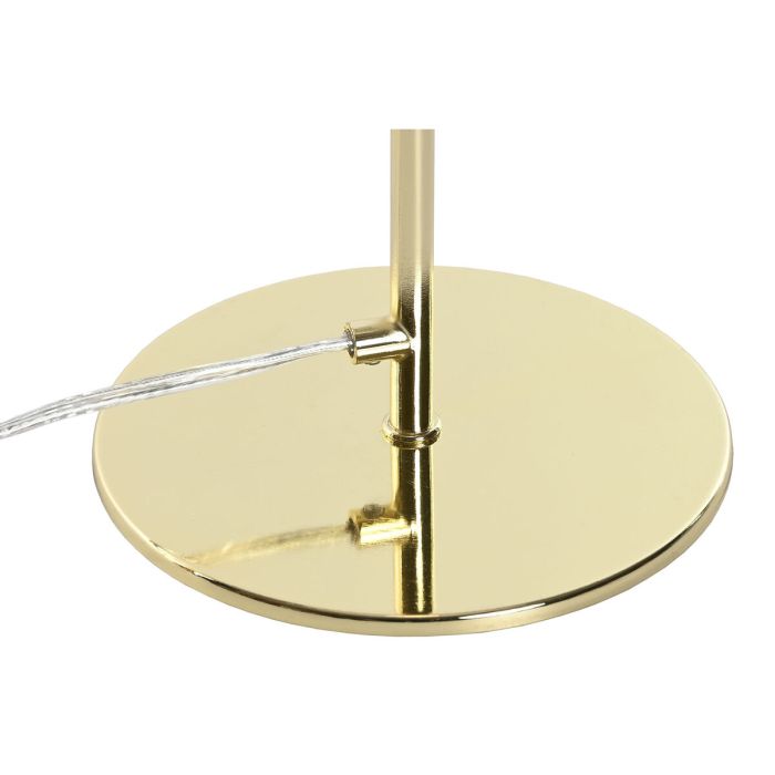 Lámpara de mesa Home ESPRIT Blanco Dorado Metal 220 V 28 x 18 x 46 cm 3