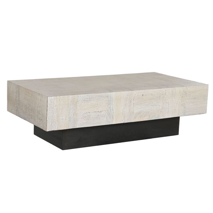 Mesa Centro Indio DKD Home Decor Beige Negro 77 x 46 x 150 cm