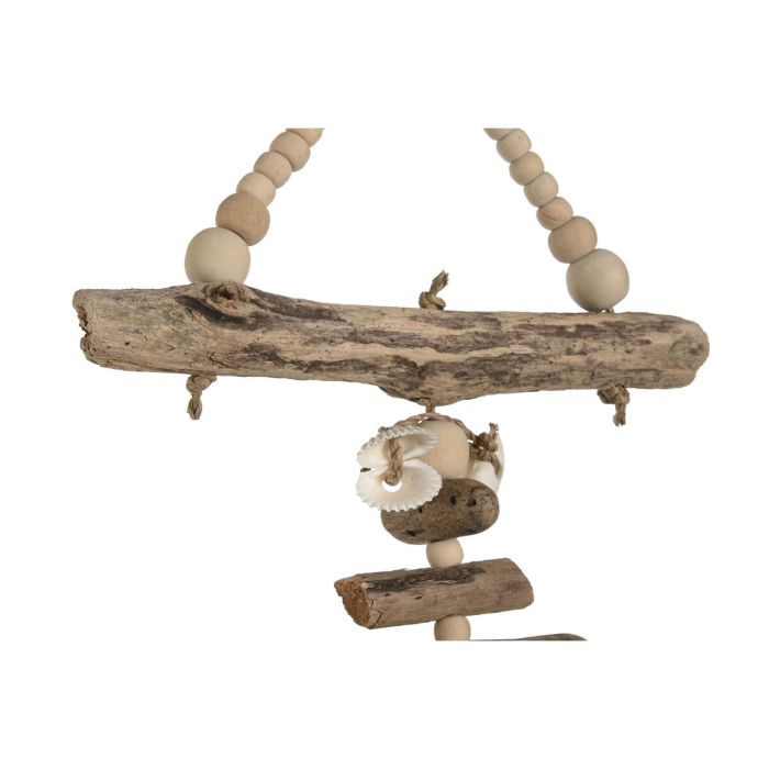 Figura Decorativa Home ESPRIT Natural 26 x 3 x 46 cm (2 Unidades) 2