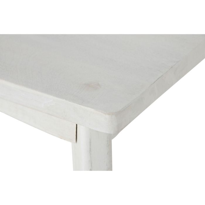 Mesa de Centro Home ESPRIT Blanco Madera de mango 115 x 55 x 45 cm 3