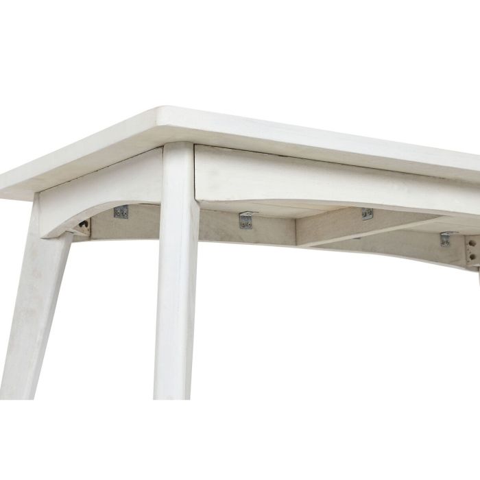 Mesa de Centro Home ESPRIT Blanco Madera de mango 115 x 55 x 45 cm 2