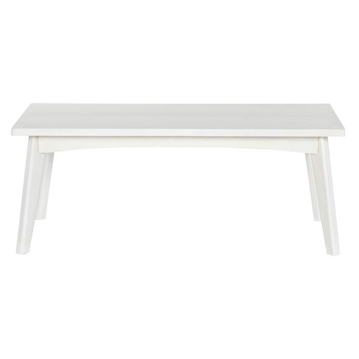 Mesa de Centro Home ESPRIT Blanco Madera de mango 115 x 55 x 45 cm 1