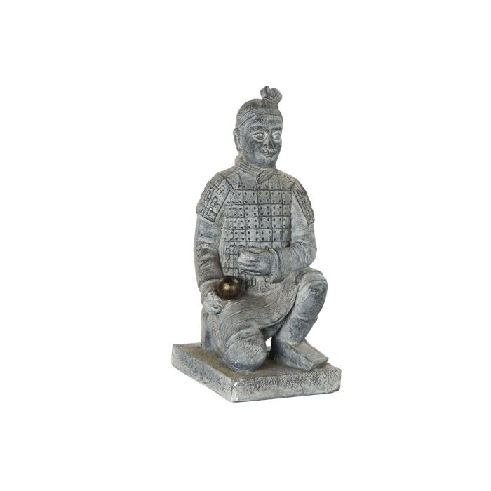 Figura Oriental DKD Home Decor Gris Claro 35 x 78 x 39 cm