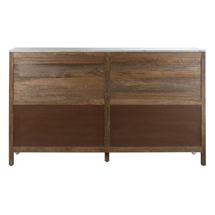 Aparador Home ESPRIT Blanco Cristal Madera de mango 175 x 45,2 x 105 cm 9