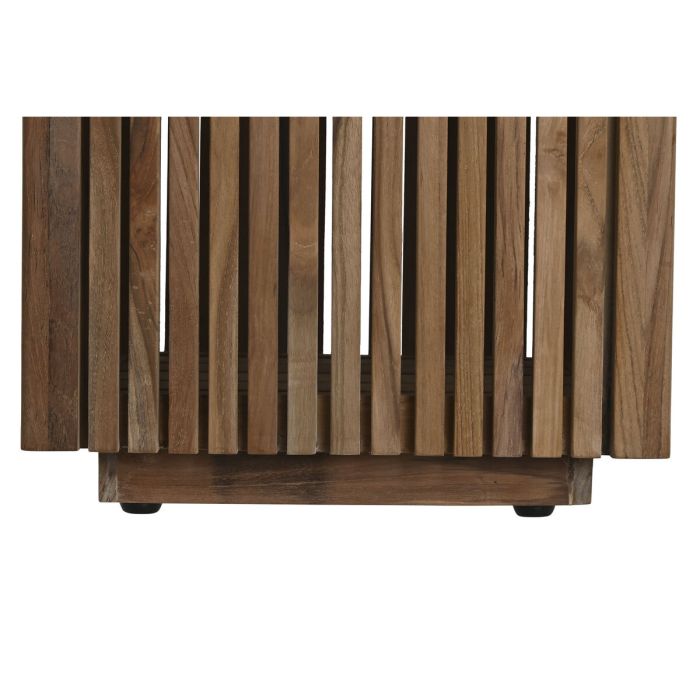 Macetero Home ESPRIT madera de teca 34,5 x 34,5 x 37 cm 2