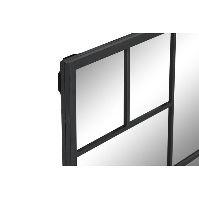 Espejo de pared Home ESPRIT Negro 90 x 2 x 90 cm 3