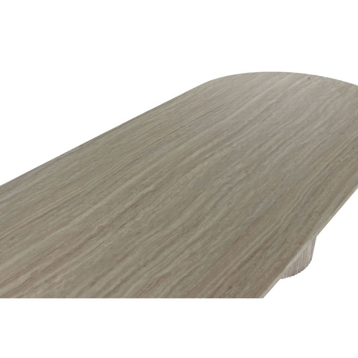 Mesa de Comedor Home ESPRIT Blanco Beige Granito Madera MDF 220 x 100 x 75 cm 5