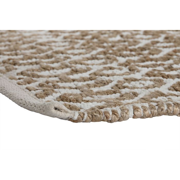 Alfombra Home ESPRIT Blanco Marrón Boho 75 x 175 cm 2