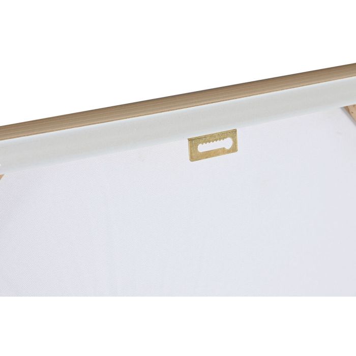 Cuadro Home ESPRIT Lienzo Madera MDF Jarrón Escandinavo 62 x 4 x 92 cm (2 Unidades) 1