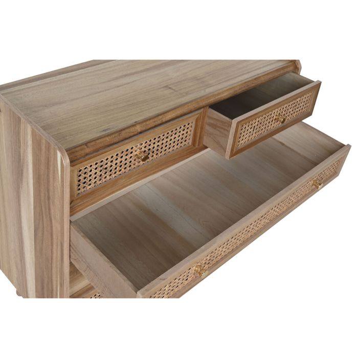 Cajonera Home ESPRIT Marrón Acacia Madera MDF 80 x 34 x 75 cm 5