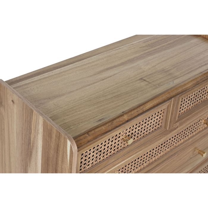 Cajonera Home ESPRIT Marrón Acacia Madera MDF 80 x 34 x 75 cm 4