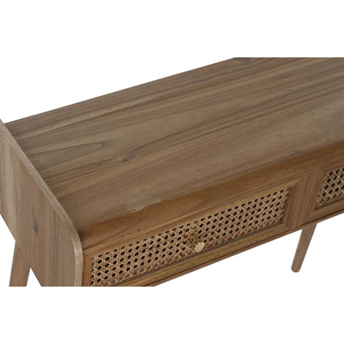 Consola Home ESPRIT Marrón Acacia Madera MDF 90 x 34 x 73 cm 3