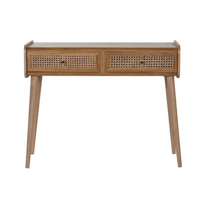 Consola Home ESPRIT Marrón Acacia Madera MDF 90 x 34 x 73 cm 1