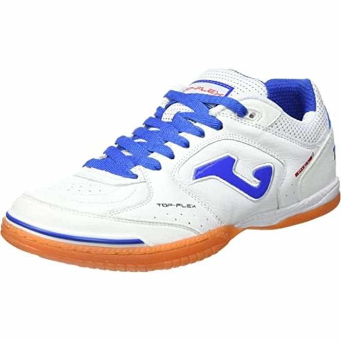 Zapatillas de Fútbol Sala para Adultos Joma Sport Top Flex 2122 Indoor Blanco Unisex 3