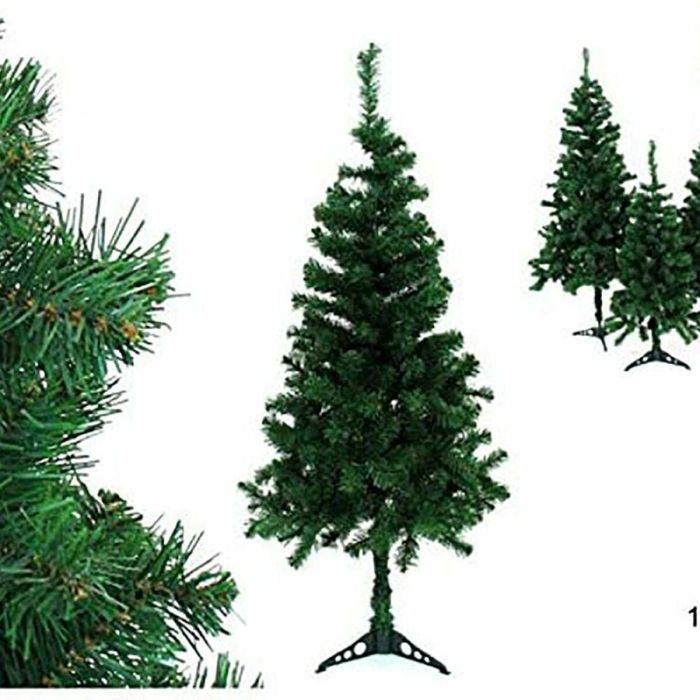 Árbol de Navidad Verde PVC Polietileno 70 x 70 x 150 cm 1