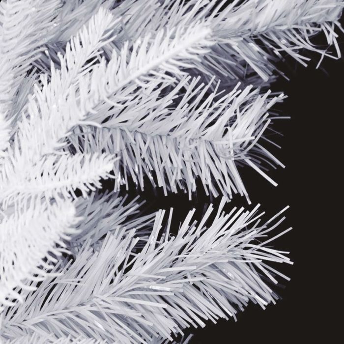 Árbol de Navidad Blanco Multicolor PVC Metal Polietileno 80 x 80 x 150 cm 2