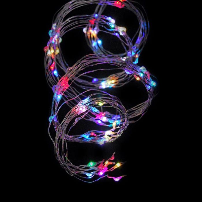 Tira de luces LED Multicolor 6 W Navidad 6,5 m 2