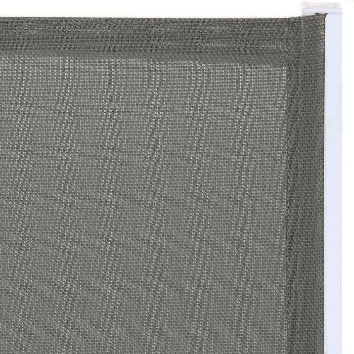 Silla de Jardín Thais 55,2 x 60,4 x 86 cm Gris Aluminio Blanco 1