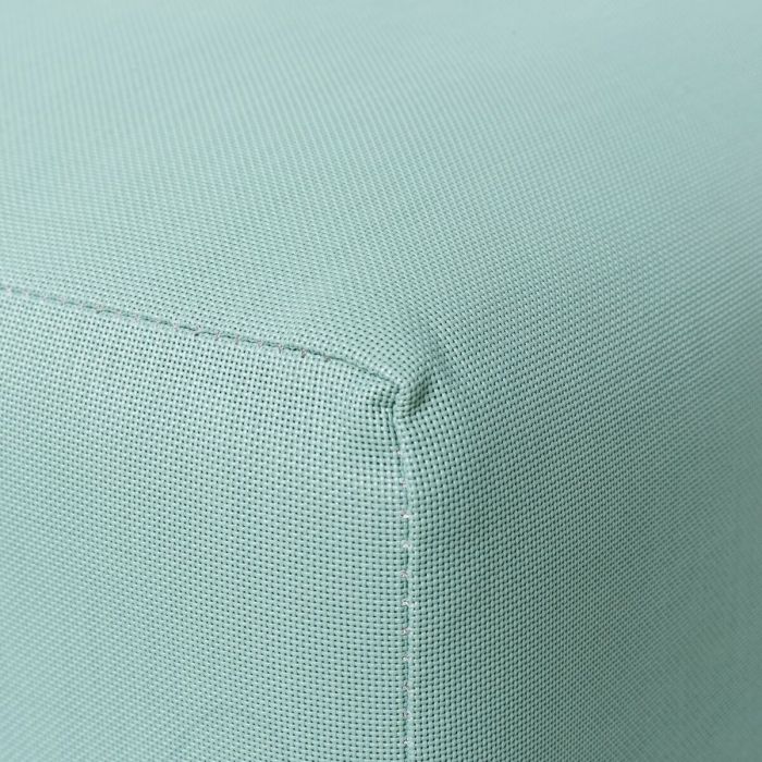 Taburete Io Verde textileno 45 x 45 x 43 cm 1