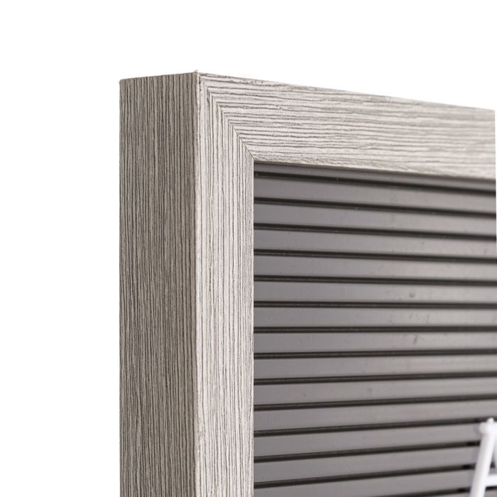 Cuadro Gris PVC 30 x 2,5 x 30 cm 5