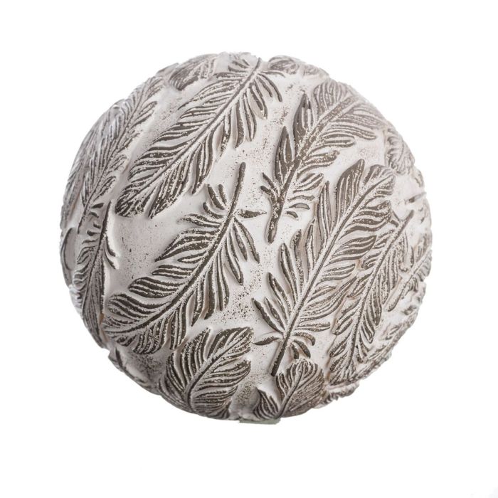 Bolas Decoración Gris Blanco 10 x 10 x 10 cm (8 Unidades) 3 Bolas Decoración Gris Blanco 10 x 10 x 10 cm (8 Unidades) 3