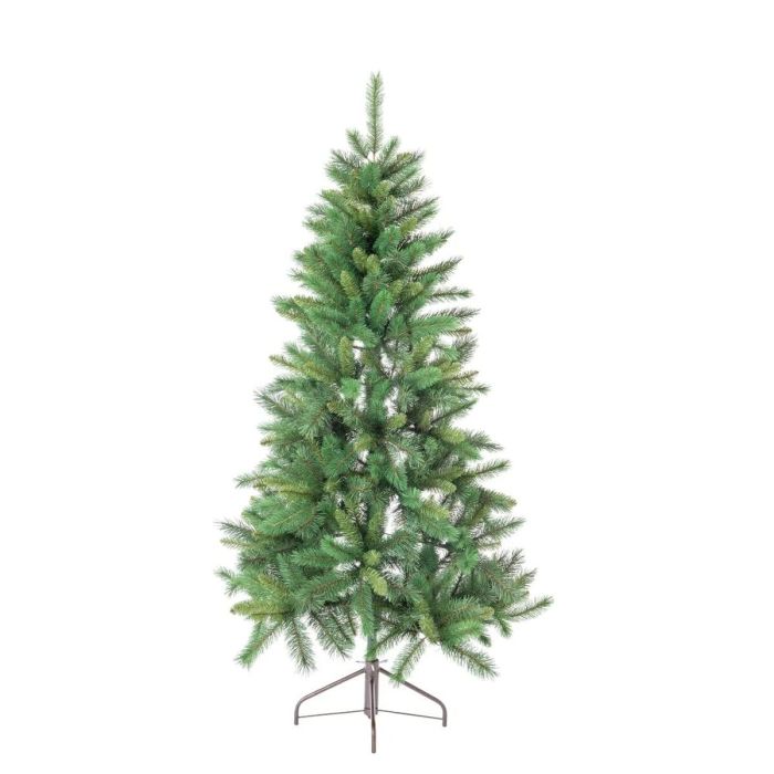 Árbol de Navidad Verde PVC Metal Polietileno Plástico 150 cm