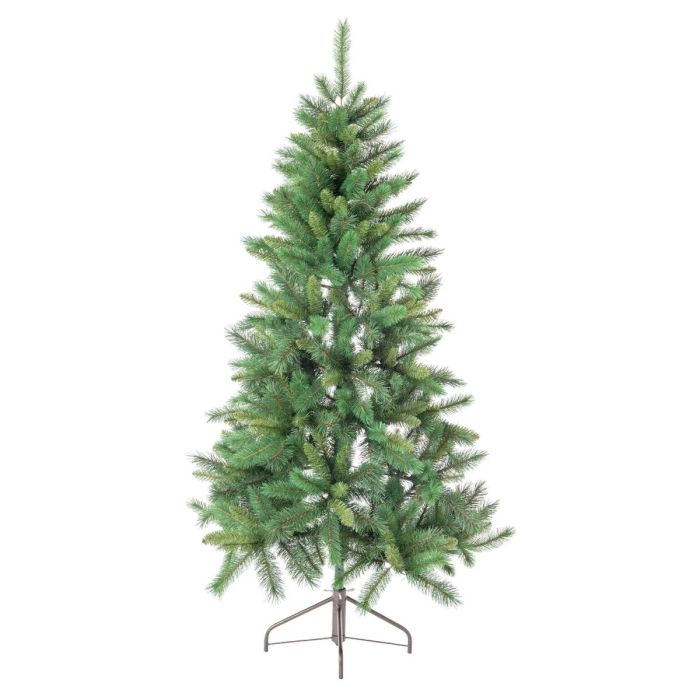 Árbol de Navidad Verde PVC Metal Polietileno 120 x 120 x 210 cm