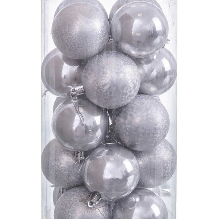 Bolas de Navidad Cobre Plástico 6 x 6 x 6 cm (20 Unidades) 1