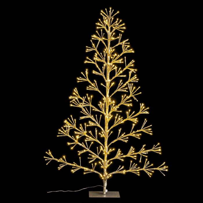 Árbol de Navidad Dorado Metal Plástico 120 cm 1
