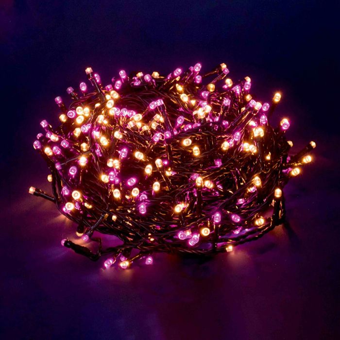 Guirnalda de Luces LED 50 m Rosa 6 W Navidad 2