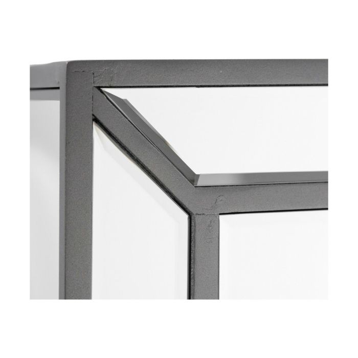Mesita de Noche BRIGHT 50 x 40 x 68 cm Espejo Cristal DMF 2 Mesita de Noche BRIGHT 50 x 40 x 68 cm Espejo Cristal DMF 2