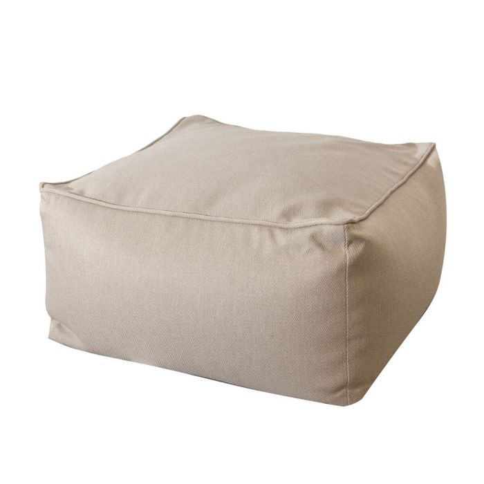 Puff Gissele Marrón claro 70 x 70 x 36 cm Puff Gissele Marrón claro 70 x 70 x 36 cm