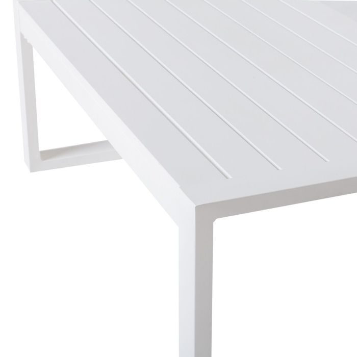 Mesa de Centro Io Blanco Aluminio 100 x 100 x 45 cm 1