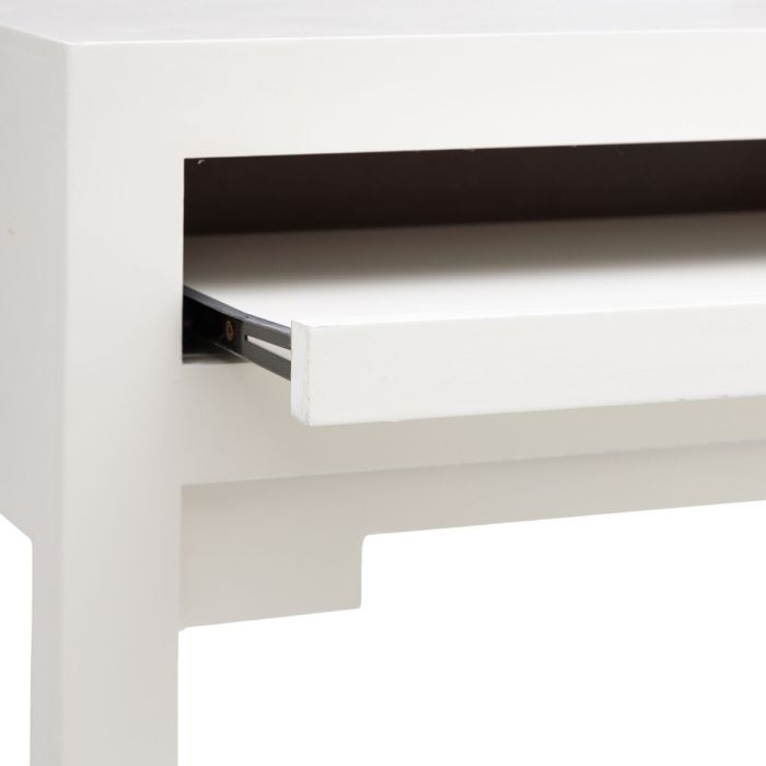 Escritorio NEW ORIENTAL 95 x 30 x 80 cm Madera Blanco DMF 2 Escritorio NEW ORIENTAL 95 x 30 x 80 cm Madera Blanco DMF 2