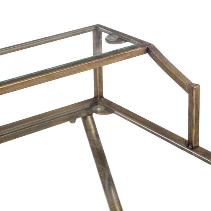 Escritorio Metal Cristal Hierro 95 x 42 x 88 cm 4