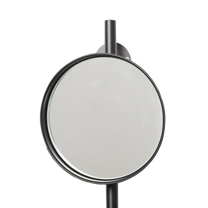 Espejo de pared 22 x 20 x 60 cm Cristal Negro Metal 1