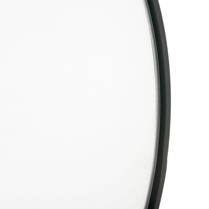 Espejo de pared 90 x 10 x 50 cm Cristal Negro Metal 2