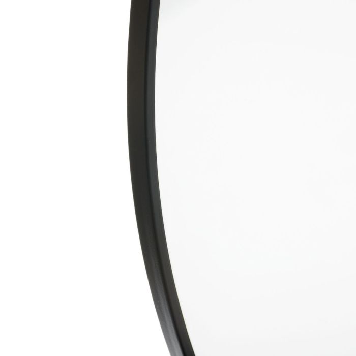 Espejo de pared 120 x 10 x 70 cm Cristal Negro Metal 3