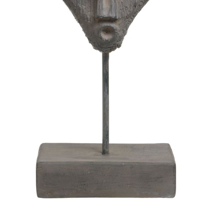 Figura Decorativa 19 x 22 x 55 cm Gris 1