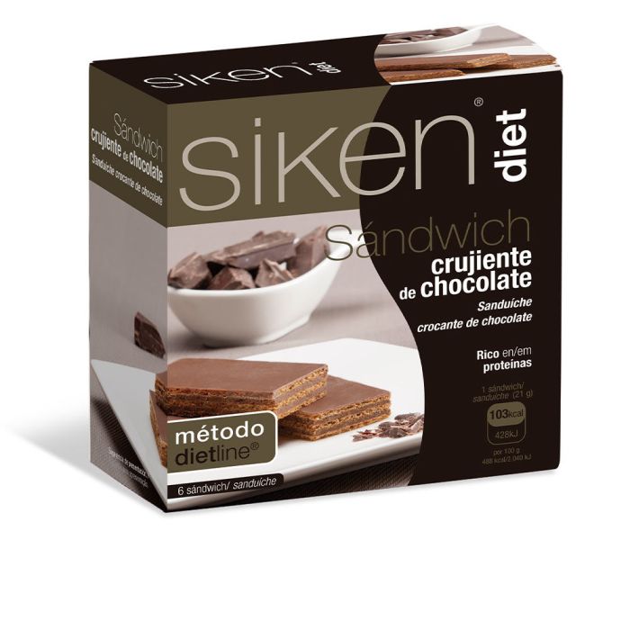 Siken Diet sandwich crujiente de chocolate Siken Diet sandwich crujiente de chocolate