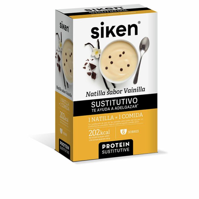 Batido Siken Sustitutivo Vainilla Natillas 1 Batido Siken Sustitutivo Vainilla Natillas 1