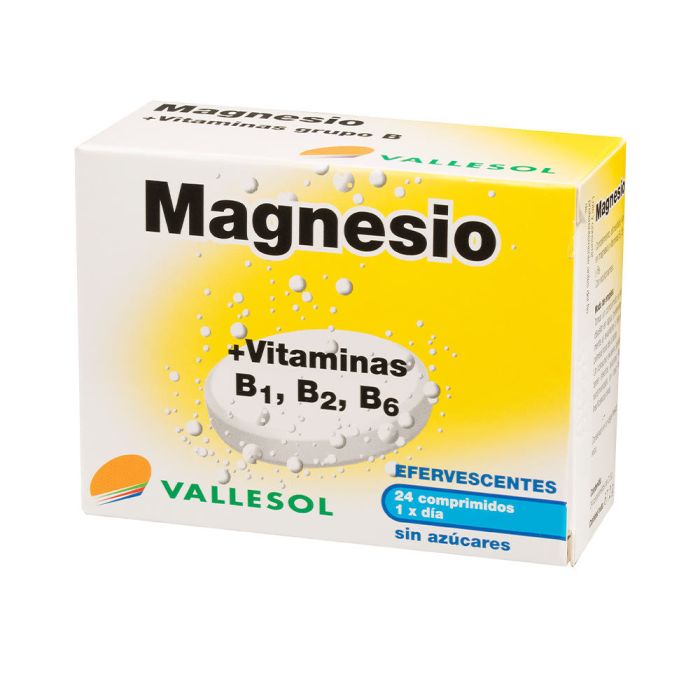 Magnesio + vitaminas b1, b2 y b6 24 comprimidos
