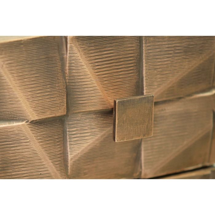 Aparador Alexandra House Living Marrón oscuro Hierro Madera de mango 80 x 98 x 42 cm 3