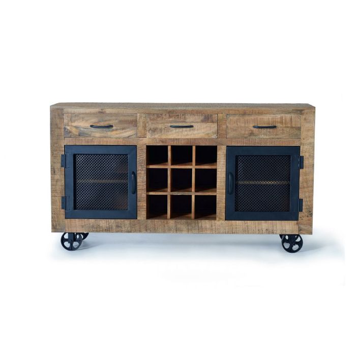 Aparador Alexandra House Living Natural Hierro Madera de mango 150 x 85 x 38 cm 0 Aparador Alexandra House Living Natural Hierro Madera de mango 150 x 85 x 38 cm 0