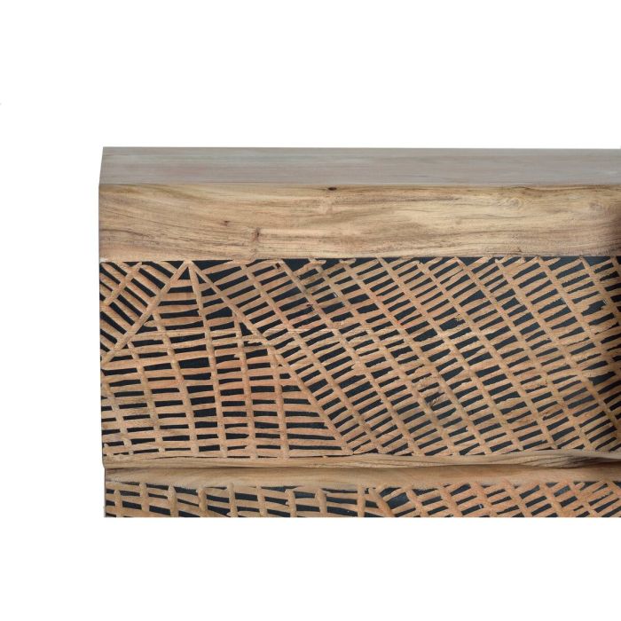 Aparador Alexandra House Living Natural Metal Madera de acacia 140 x 90 x 40 cm 2