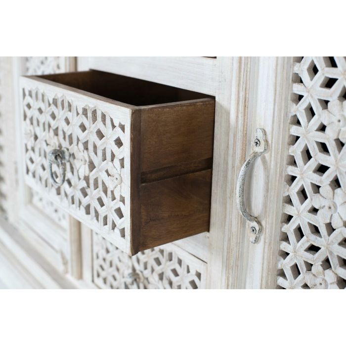 Aparador Alexandra House Living Blanco Madera de mango 150 x 100 x 40 cm 3