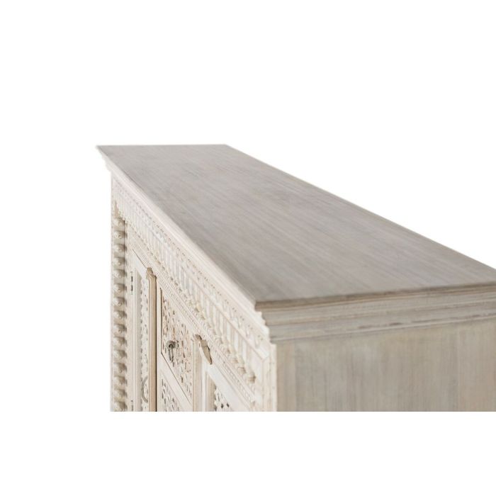 Aparador Alexandra House Living Blanco Madera de mango 150 x 100 x 40 cm 2