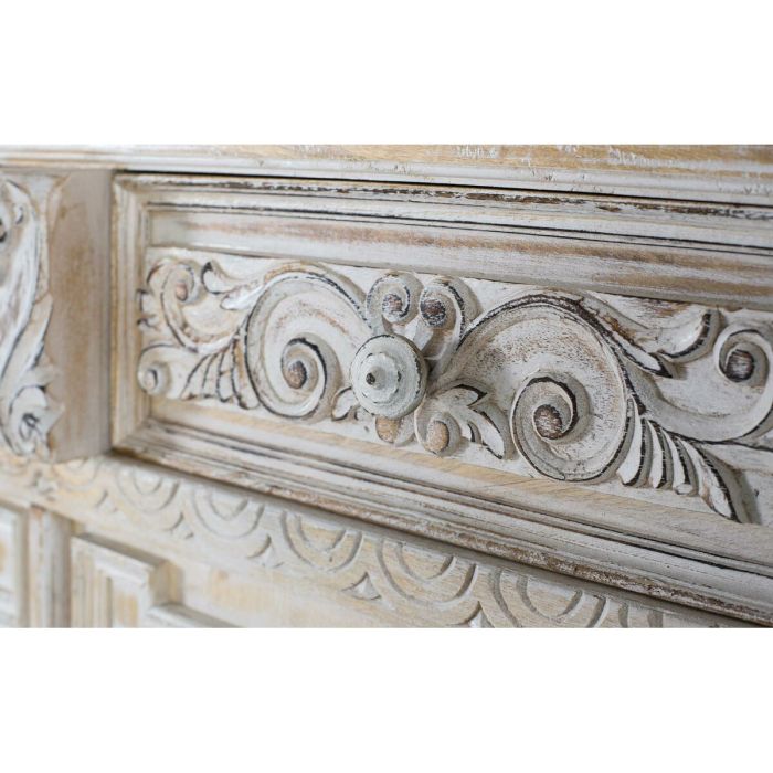 Aparador Alexandra House Living Blanco Madera de mango 225 x 100 x 45 cm 2 Aparador Alexandra House Living Blanco Madera de mango 225 x 100 x 45 cm 2