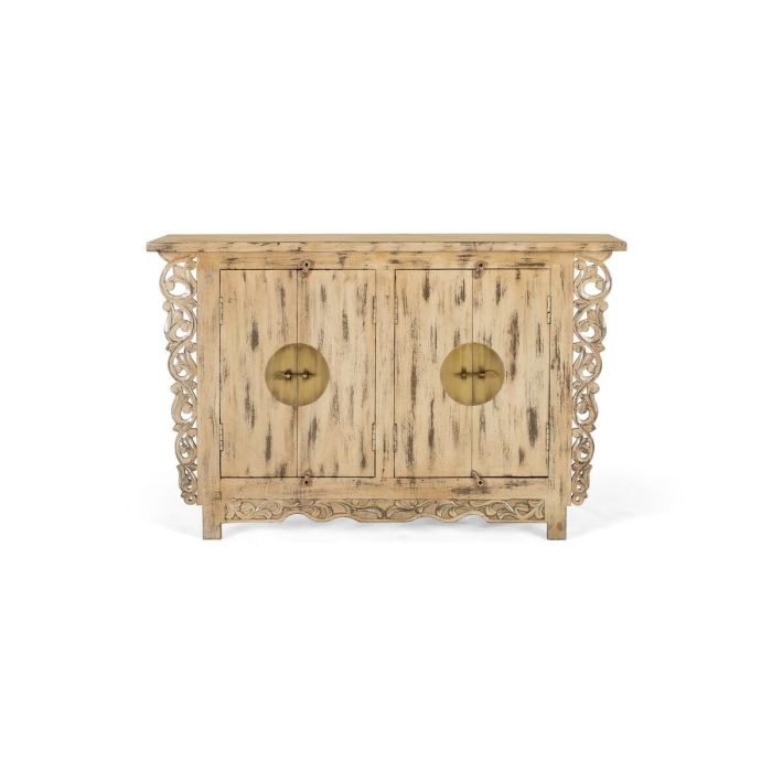 Aparador Alexandra House Living Beige Madera de mango 132 x 84 x 40 cm 0 Aparador Alexandra House Living Beige Madera de mango 132 x 84 x 40 cm 0