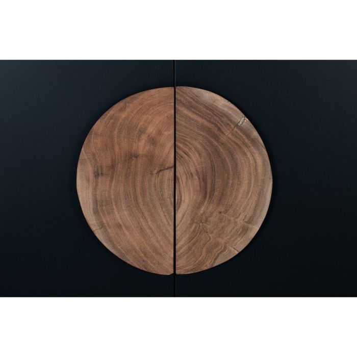 Aparador Alexandra House Living Negro Natural Madera de acacia 160 x 76 x 40 cm 2 Aparador Alexandra House Living Negro Natural Madera de acacia 160 x 76 x 40 cm 2